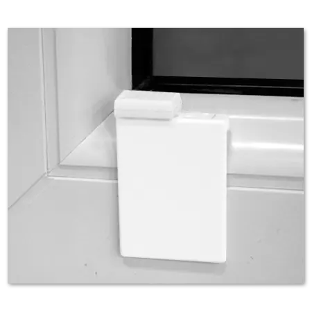 Klebeträger für Glasfalzmontage (ohne Bohren)