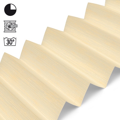 Plissee Cosiflor® VS2 Gelb | halbdimout 3195