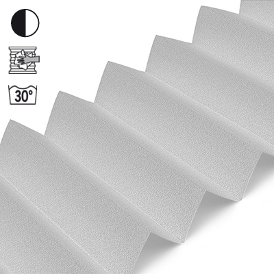 Plissee Cosiflor® VS2 Grau | halbtransparent 3413