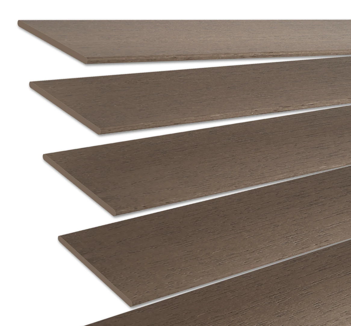 Holzjalousie nach Maß Naturbraun dunkel 50 mm Lamelle | JH081