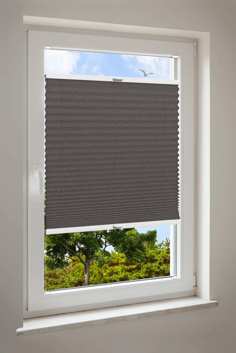 Plissee Cosiflor® VS2 Braun | halbdimout 3121