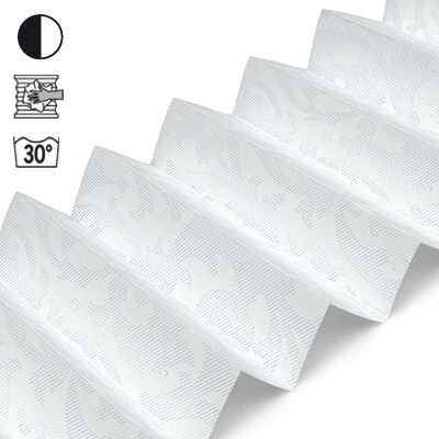 Plissee Cosiflor® VS2 Weiß | halbtransparent 3027