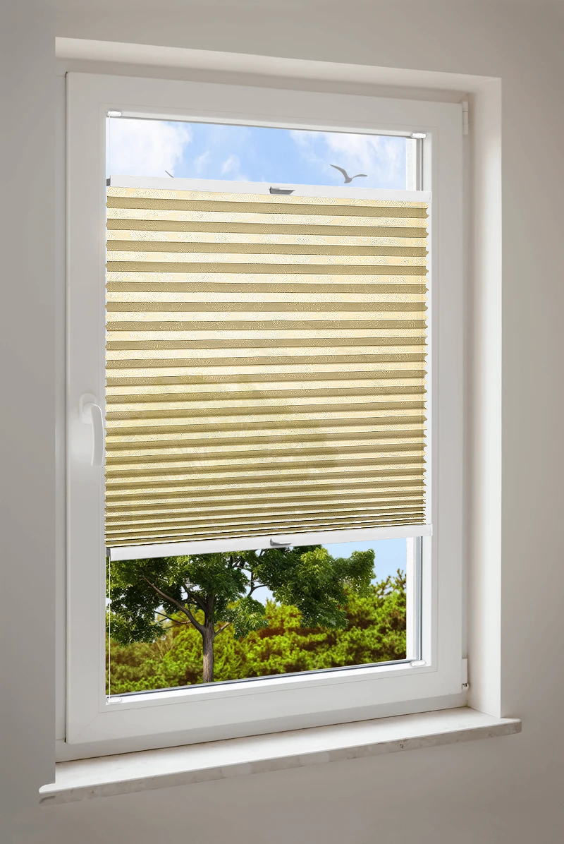 Plissee Cosiflor® VS2 Beige | halbdimout 3188