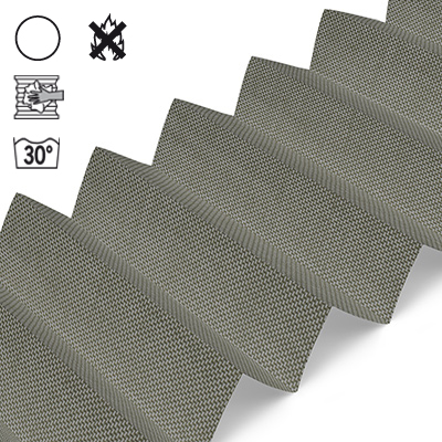 Plissee Cosiflor® VS2 Grün | transparent 3274