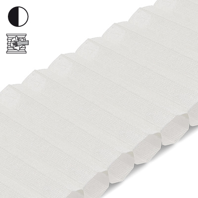 Wabenplissee Cosiflor® VS2 Weiß | halbtransparent 8523
