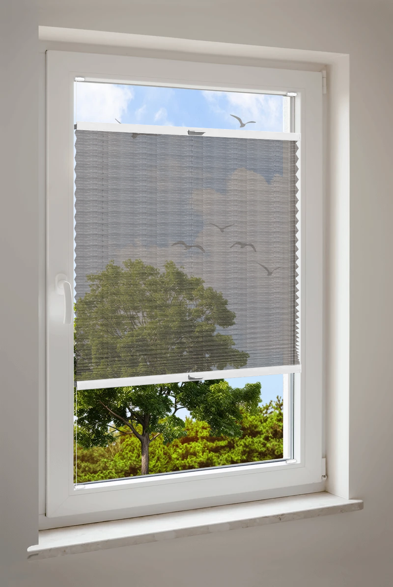 Plissee Cosiflor® VS2 Braun | halbdimout 3119