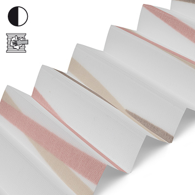 Plissee Cosiflor® VS2 Weiß | halbtransparent 3212