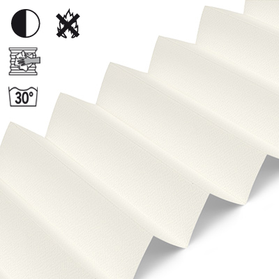 Plissee Cosiflor® VS2 Creme | halbtransparent 3059
