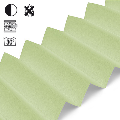 Plissee Cosiflor® VS2 Grün | halbtransparent 3271