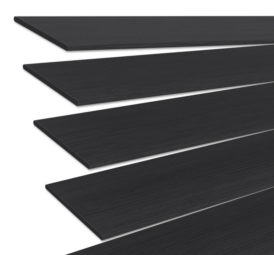 Holzjalousie nach Maß Ebenholz 50 mm Lamelle | JH097