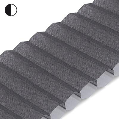 Wabenplissee Cosiflor® VS2 Grau | halbtransparent 8587