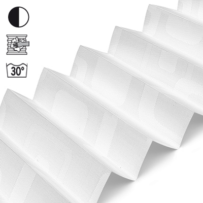 Plissee Cosiflor® VS2 Weiß | halbtransparent 3035