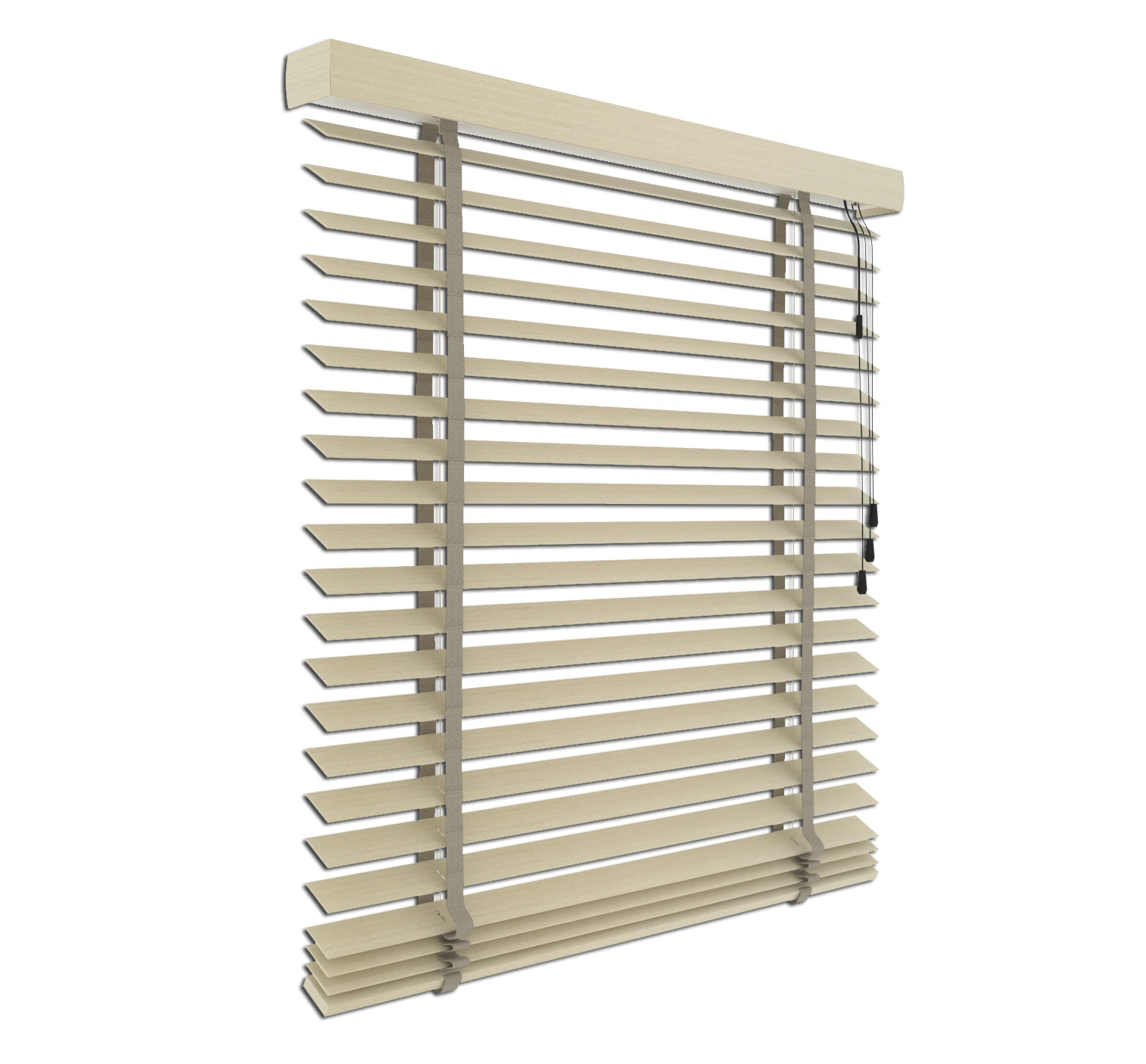 Holzjalousie nach Maß Ahorn 50 mm Lamelle | JH035