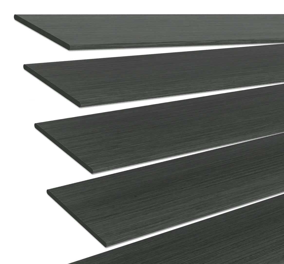 Holzjalousie nach Maß Graphit-Eiche 50 mm Lamelle | JH042