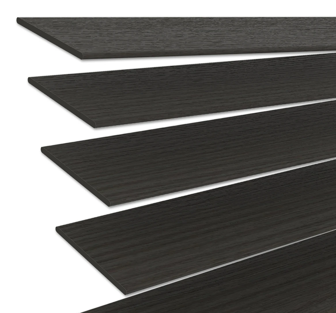 Holzjalousie nach Maß Ebenholznuss 50 mm Lamelle | JH077