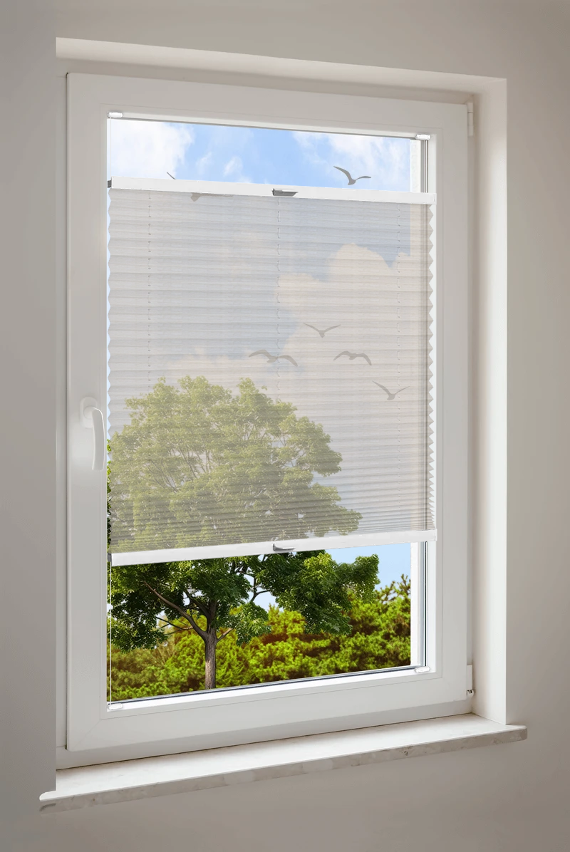 Plissee Cosiflor® VS2 Beige | halbtransparent 3211