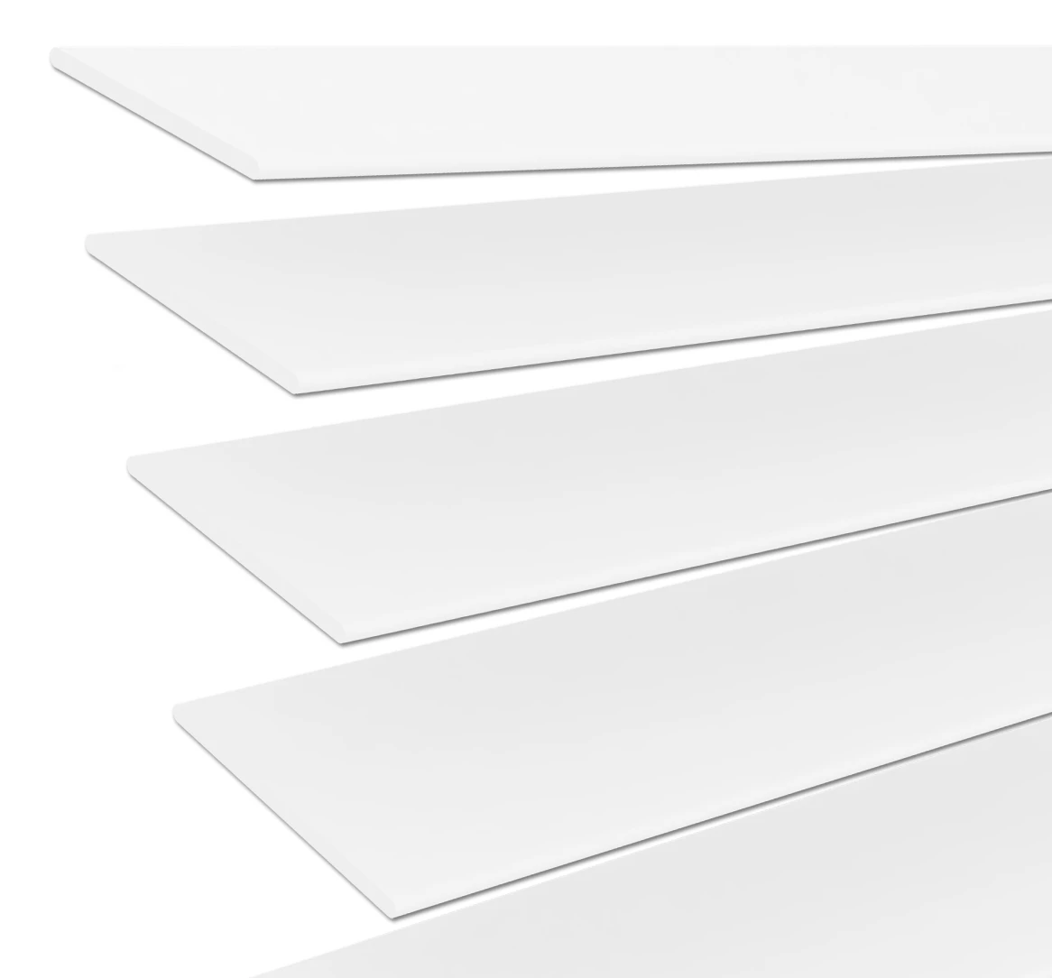 Holzjalousie nach Maß Weiß 50 mm Lamelle | JH037