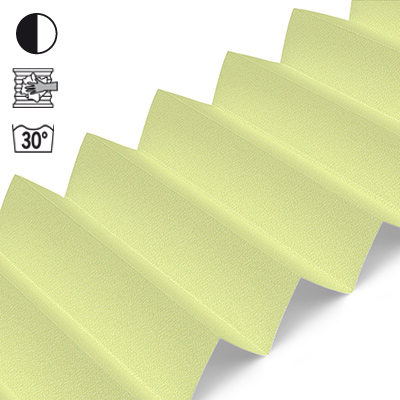 Plissee Cosiflor® VS2 Grün | halbtransparent 3415