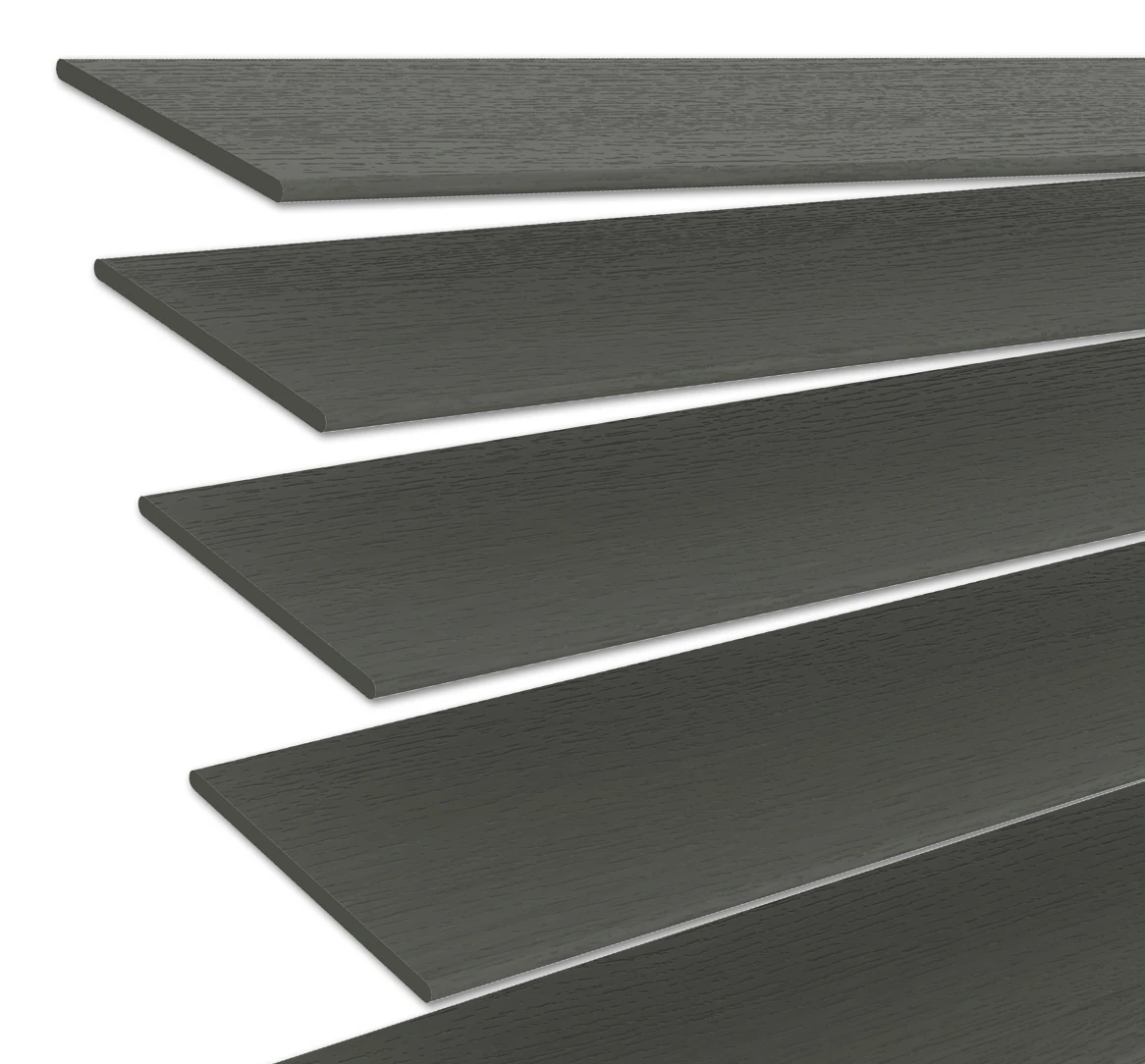 Holzjalousie nach Maß grau 50 mm Lamelle | JH063