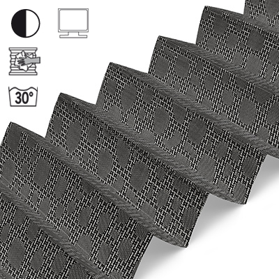 Plissee Cosiflor® VS2 Grau | halbtransparent 3164