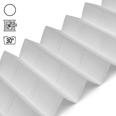 Plissee Cosiflor® VS2 Weiß | transparent 3001