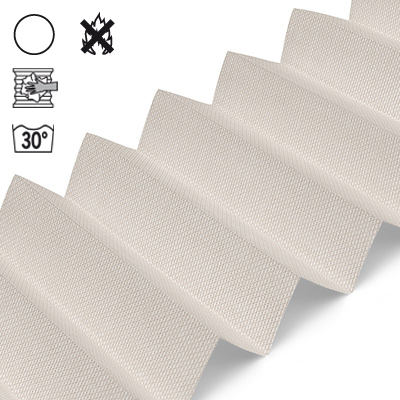 Plissee Cosiflor® VS2 Beige | transparent 3088