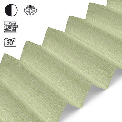 Plissee Cosiflor® VS2 Grün | halbtransparent 3269