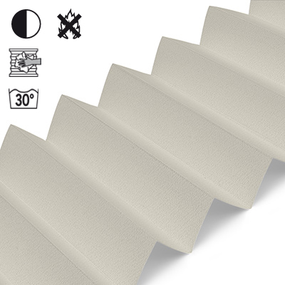 Plissee Cosiflor® VS2 Beige | halbtransparent 3078
