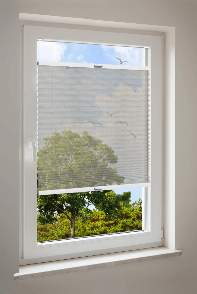 Plissee Cosiflor® VS2 Beige | halbtransparent 3083