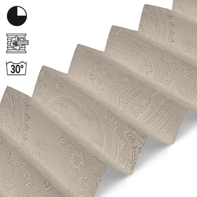 Plissee Cosiflor® VS2 Beige | halbdimout 3097