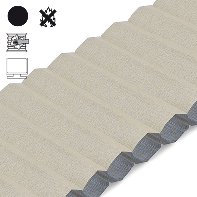 Wabenplissee Cosiflor® VS2 Beige | abdunkelnd 983