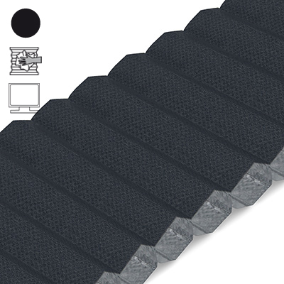 Wabenplissee Cosiflor® VS2 Grau | abdunkelnd 980