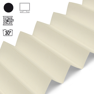Plissee Cosiflor® VS2 Creme | abdunkelnd 3074
