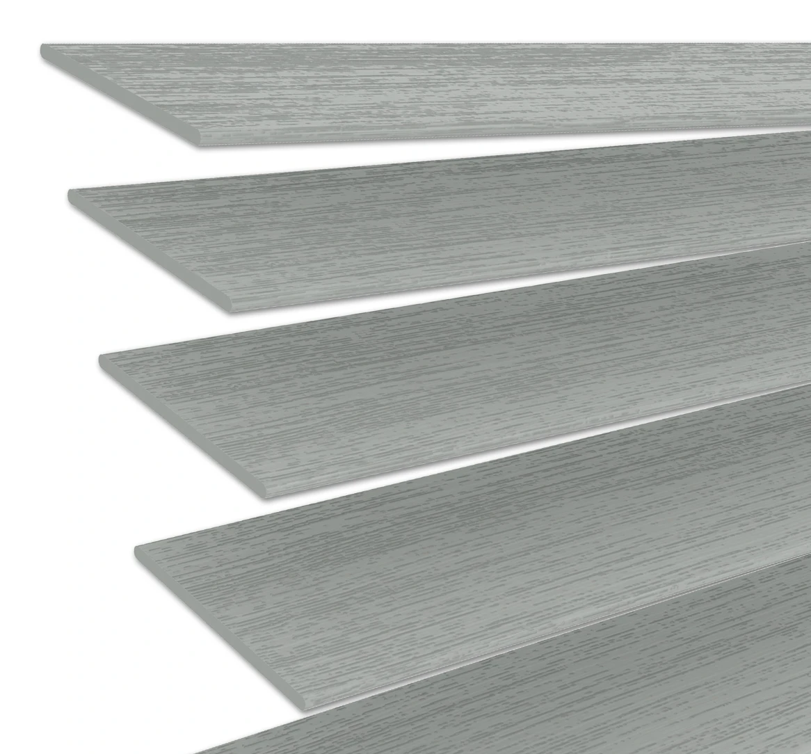 Holzjalousie nach Maß grau-beige 50 mm Lamelle | JH103