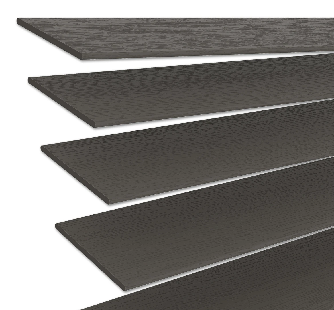 Holzjalousie nach Maß dunkle Oliveneiche 50 mm Lamelle | JH078