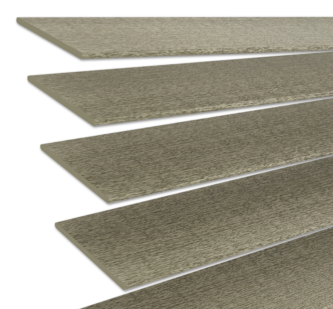 Holzjalousie nach Maß dunkles Glied 50 mm Lamelle | JH040