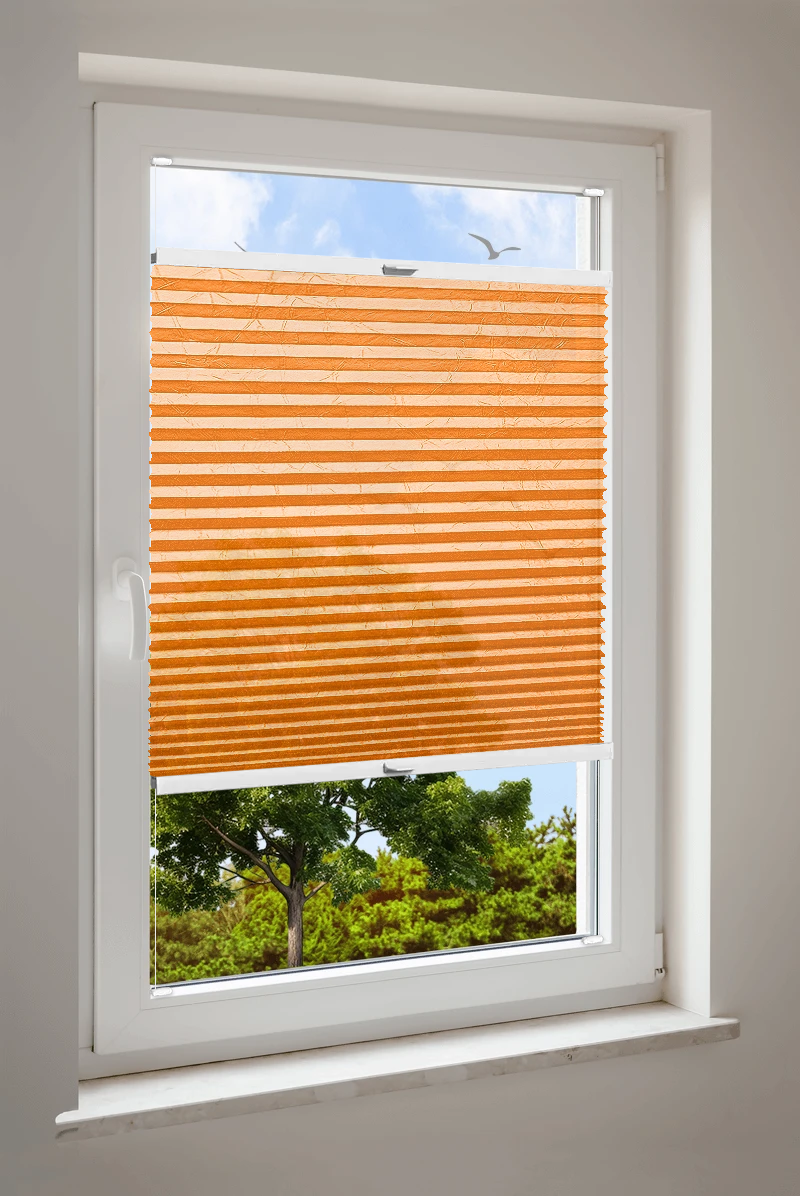 Plissee Cosiflor® VS2 Orange | halbdimout 3207
