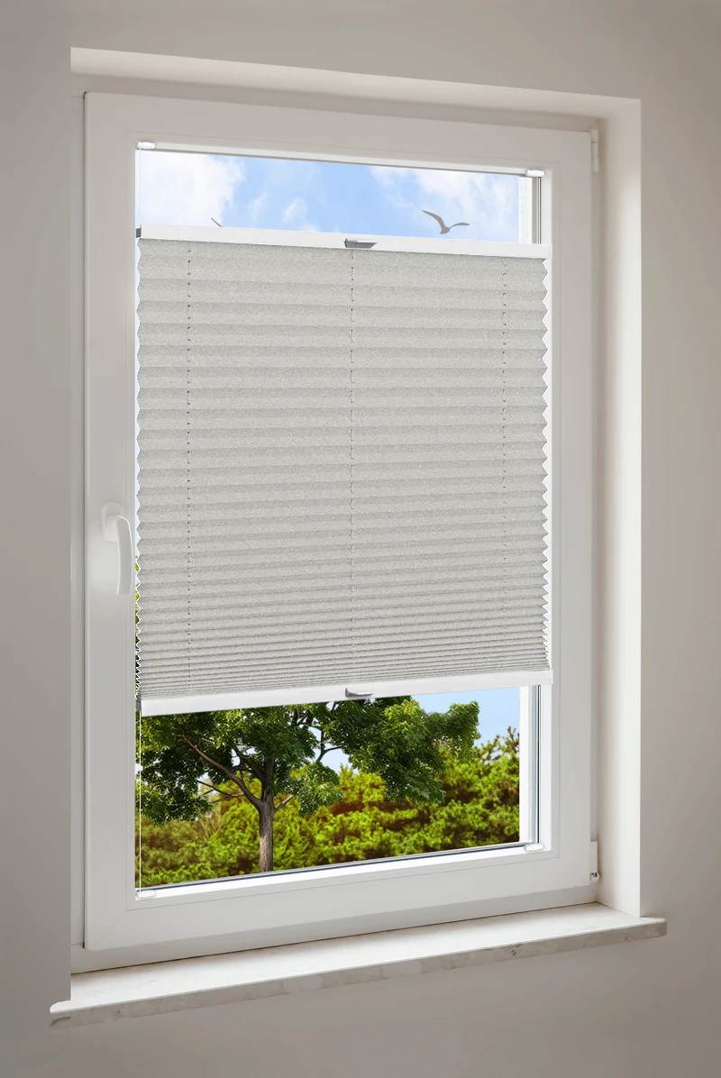 Plissee Cosiflor® VS2 Beige | halbtransparent 3078