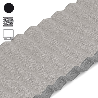 Wabenplissee Cosiflor® VS2 Grau | abdunkelnd 8511