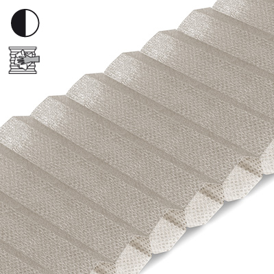 Wabenplissee Cosiflor® VS2 Beige | halbtransparent 8696