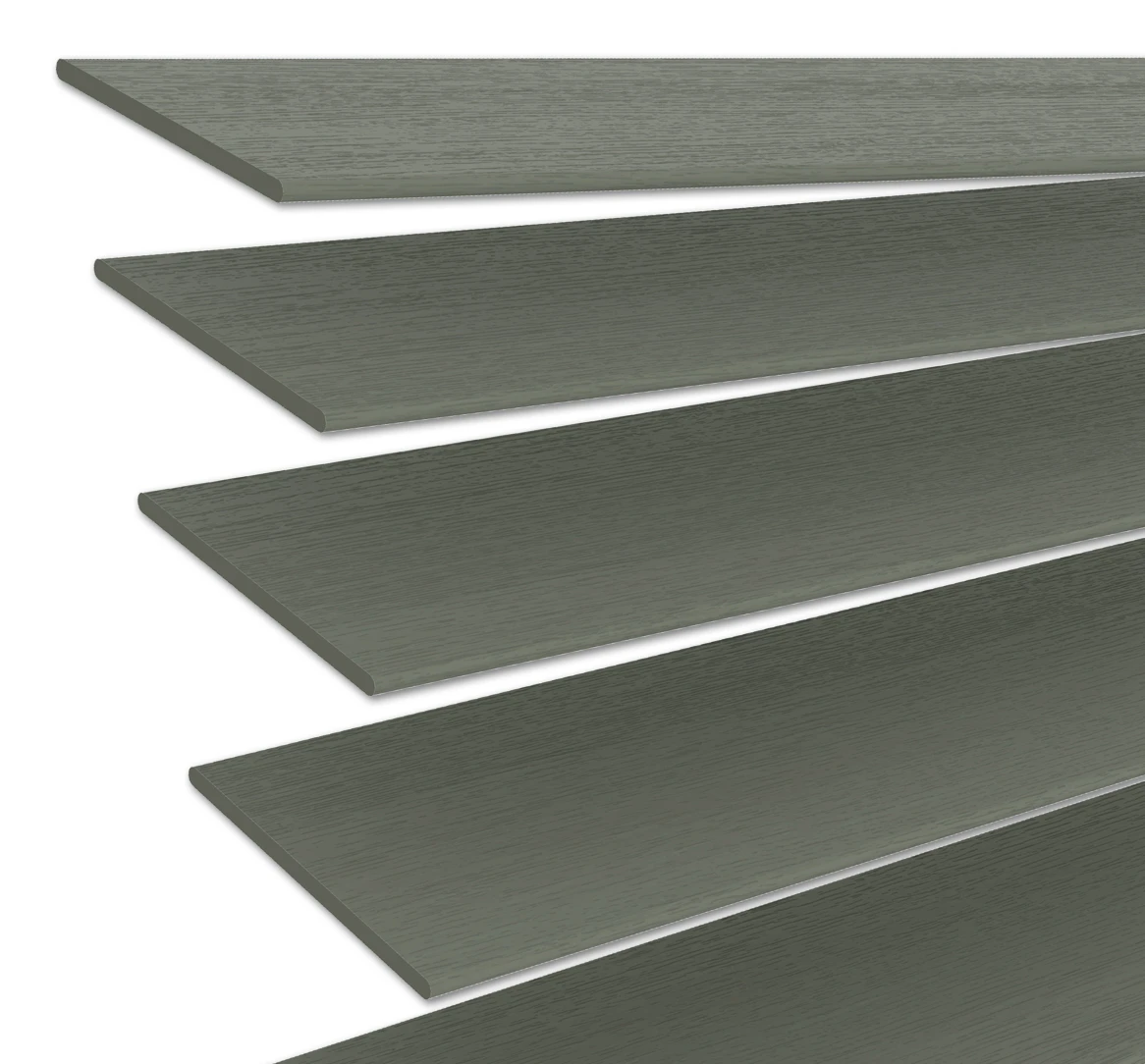 Holzjalousie nach Maß grau-beige 50 mm Lamelle | JH064