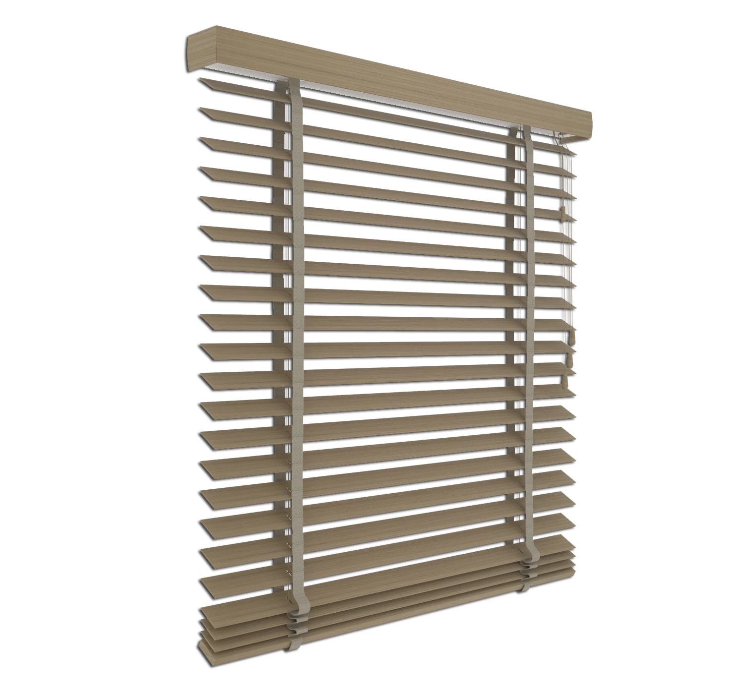 Holzjalousie nach Maß Tanne 50 mm Lamelle | JH036