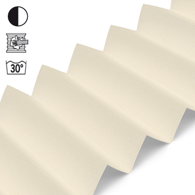 Plissee Cosiflor® VS2 Creme | halbtransparent 3417