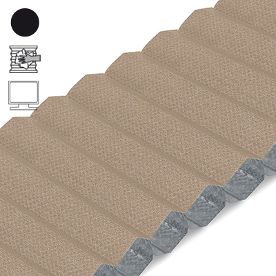 Wabenplissee Cosiflor® VS2 Beige | abdunkelnd 973