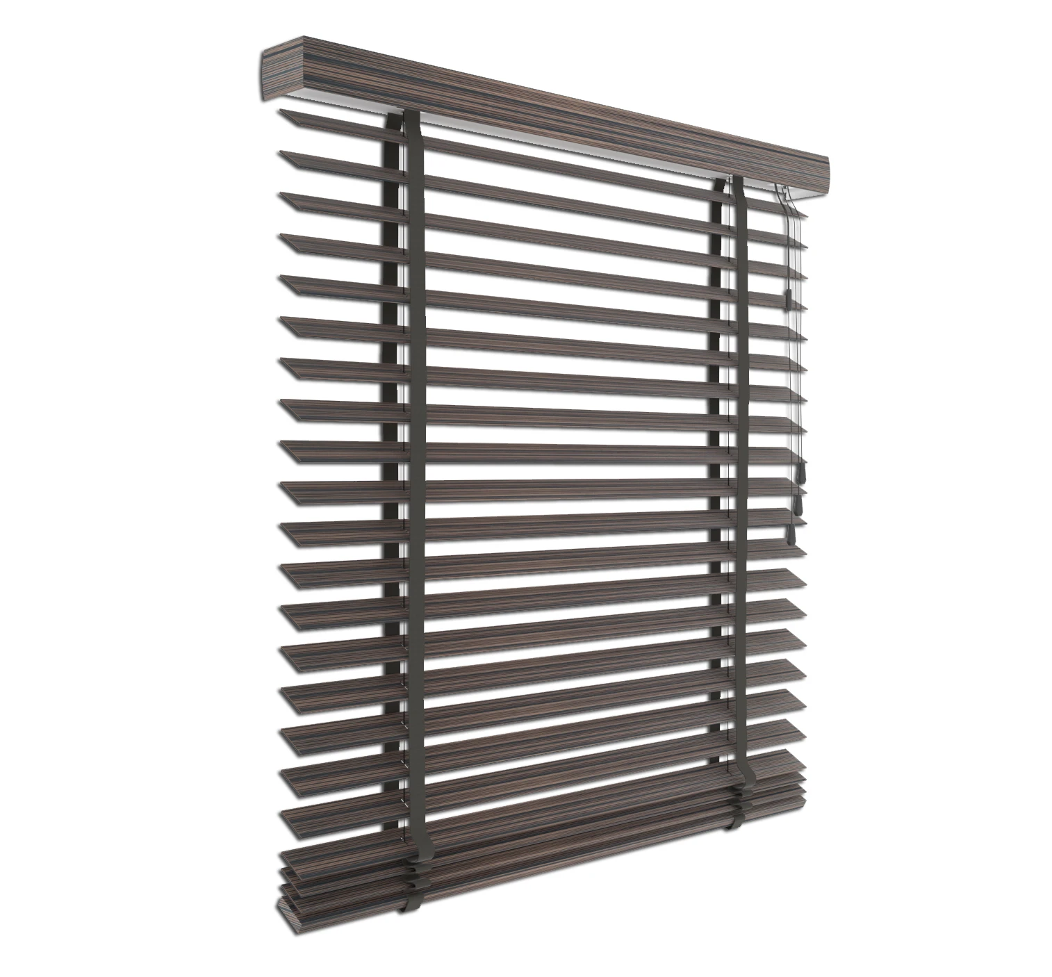 Holzjalousie nach Maß Eiche 50 mm Lamelle | JH034