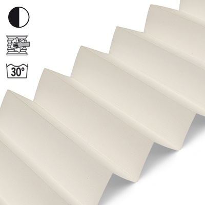 Plissee Cosiflor® VS2 Creme | halbtransparent 3070