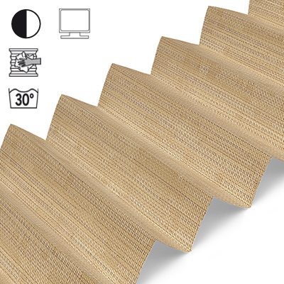 Plissee Cosiflor® VS2 Beige | halbtransparent 3211