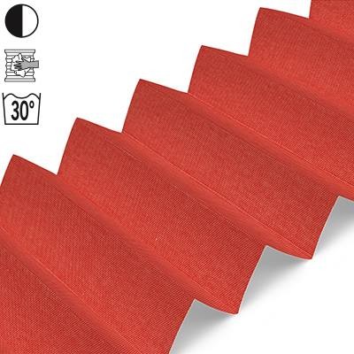 Muster Stoff Rot blickdicht B0166